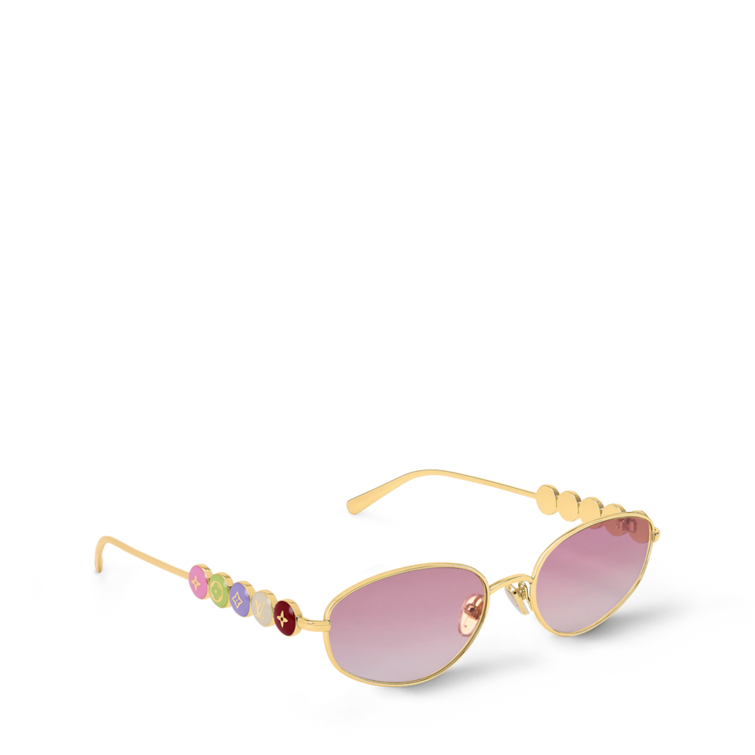 LV Confetti Oval Sunglasses S00 - Women - Accessories | LOUIS